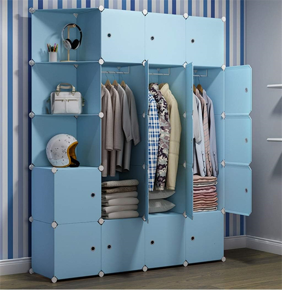 plastic wardrobe